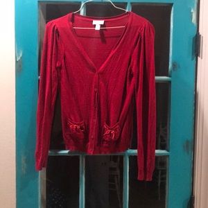 Ann Taylor Loft vintage style cardigan